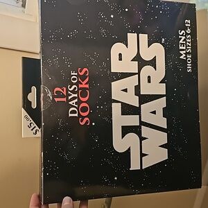 Star Wars 12 Days of Socks